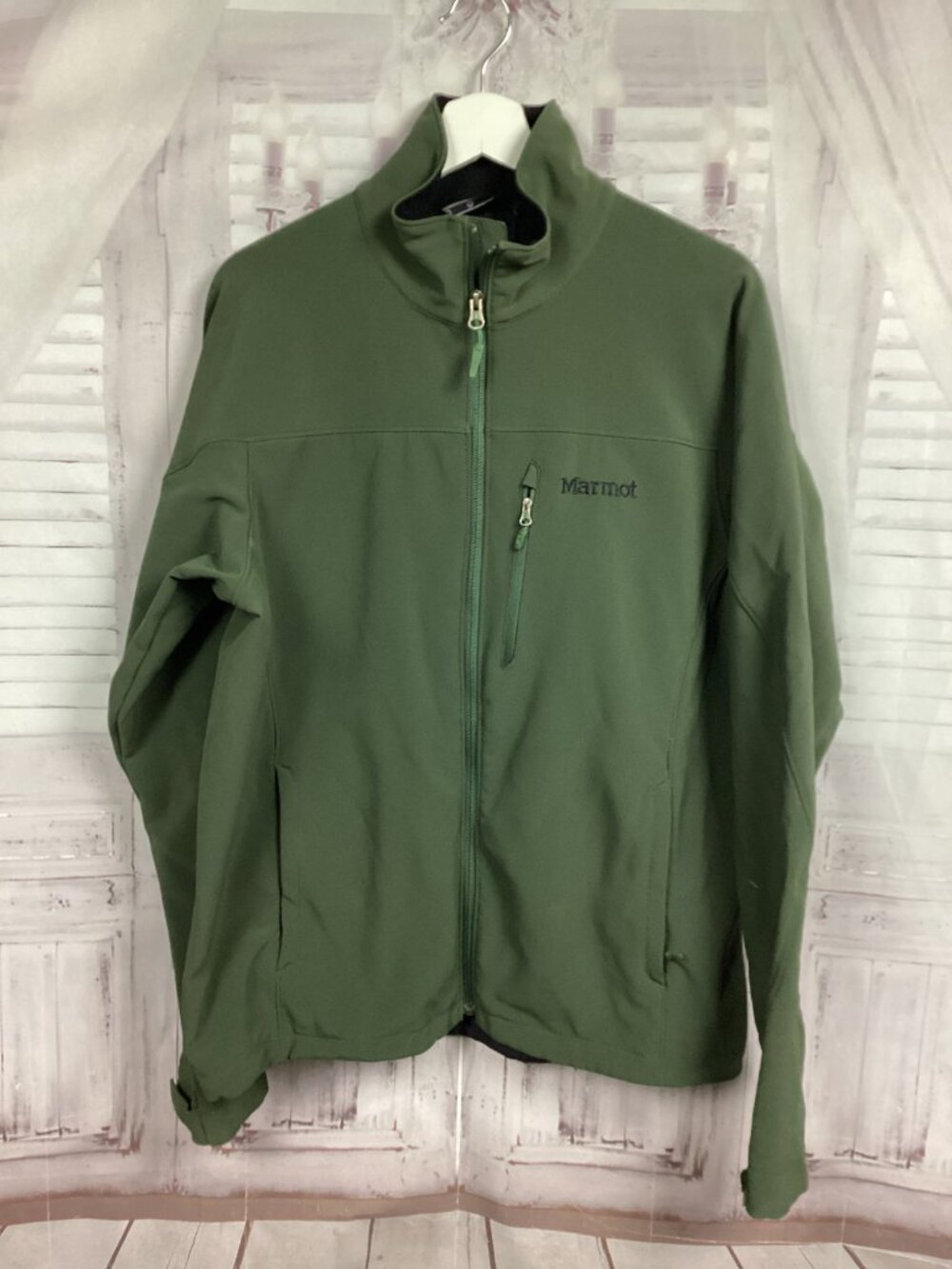 Marmot Green Jacket Full Zip M - Picture 10 of 10